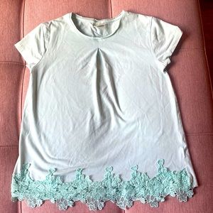 Zara T-shirt with embroidery for 11-12 year old girl